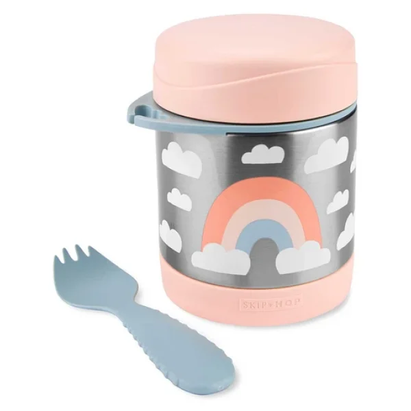 Skip Hop Spark Style Gökkuşağı Paslanmaz Çelik Termos 325 Ml - Görsel 7