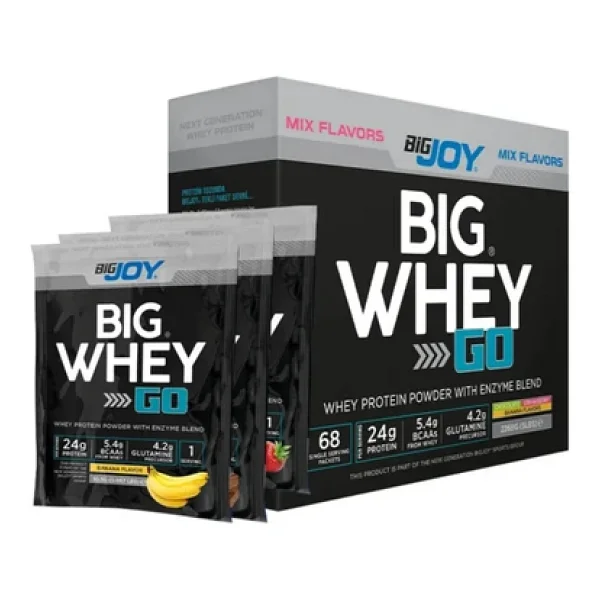 Bigjoy Big Whey Go 2201 Gr 68 Saşe Whey Protein Tozu - Görsel 4