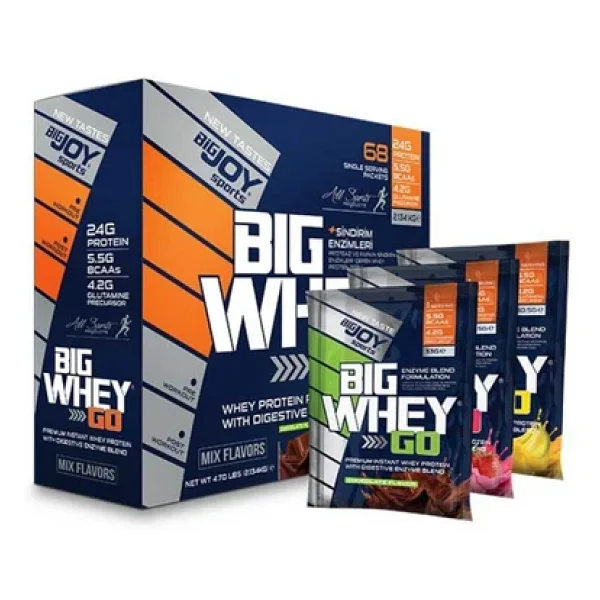 Bigjoy Big Whey Go 2201 Gr 68 Saşe Whey Protein Tozu - Görsel 5