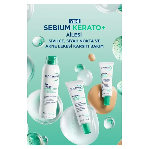 Bioderma Sebium Kerato+ Sivilce Ve Akne Lekesi Karşıtı 150 Ml Vücut Spreyi - Görsel 10