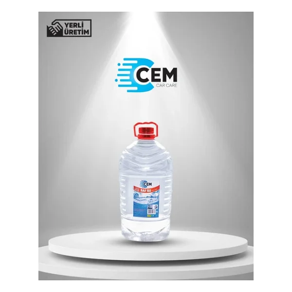 Cem Car Care Saf Su Ütü Ve Akü Suyu 5 Lt - Görsel 4