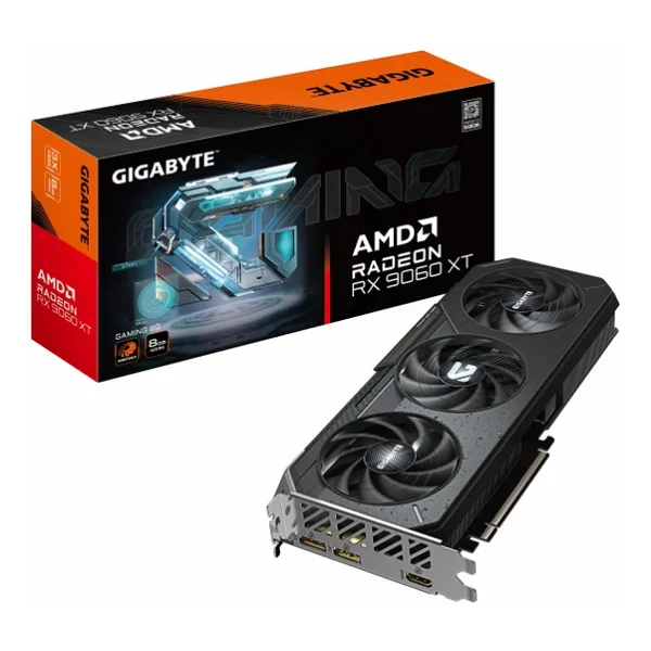 Gigabyte Gaming Radeon RX 9060 Xt 8gb Gddr6 128bit Hdmı/Dp Ekran Kartı - Görsel 2