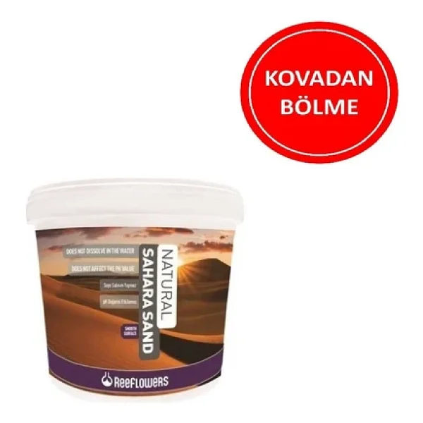 Reeflowers Natural Sahara Sand Akvaryum Kumu (0.5-1 Mm) 1 Kg - Görsel 3