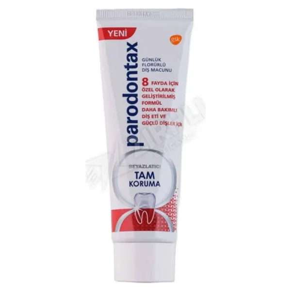 Parodontax Tam Koruma Beyazlatıcı 75 ml 2 Adet Florürlü Diş Macunu - Görsel 3