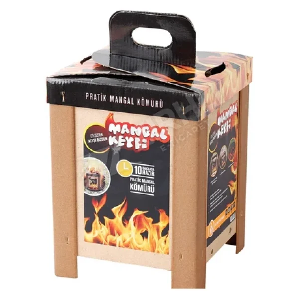 2 Adet Çukurova Mangal Kömürü Pratik 2 Kg - Görsel 3