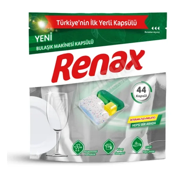 Renax Hepsi Bir Arada Bulaşık Makinesi Tableti 44'lü - Görsel 2