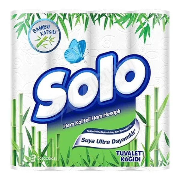 Solo Bambu Katkılı 24'lü Tuvalet Kağıdı - Görsel 3