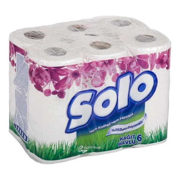 Solo 6'lı Kağıt Havlu - Görsel 6