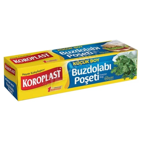 Koroplast Küçük Boy Buzdolabı Poşeti 40'lı - Görsel 8