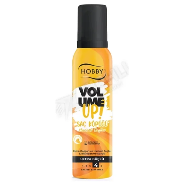 Hobby Volume Up 150 Ml Saç Köpüğü - Görsel 3