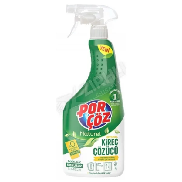 Porçöz Bitkisel Kireç Çözücü Sprey 750 Ml - Görsel 3
