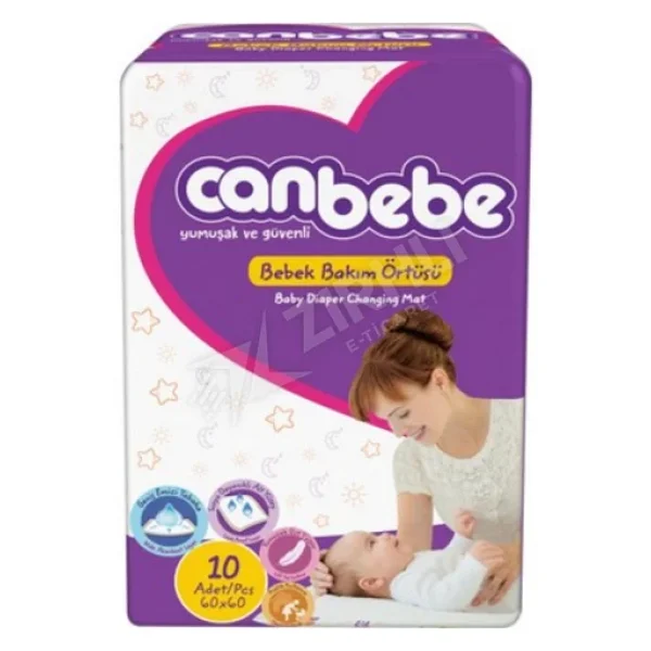 Canbebe Bebek Bakım Örtüsü 10'lu - Görsel 5