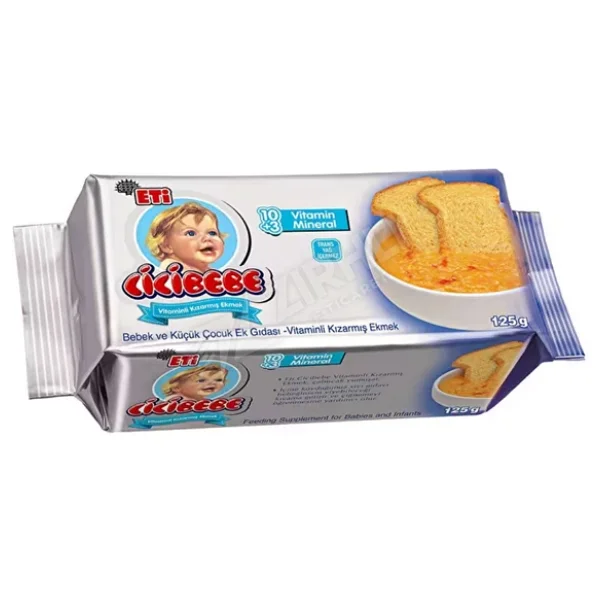 Eti Cicibebe Vitaminli Bebe Ekmeği 125 Gr - Görsel 3