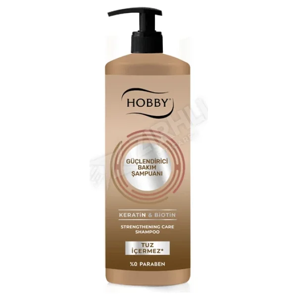 Hobby Keratin & Biotin 1000 Ml Tuzsuz Şampuan - Görsel 3