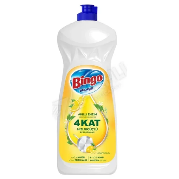 Bingo Limon Sıvı Bulaşık Deterjanı 1.5 Lt - Görsel 4