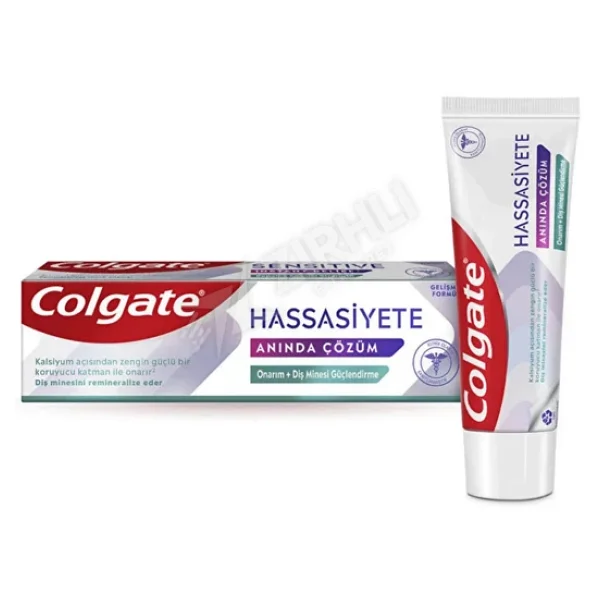 Colgate Hassasiyete Pro-Çözüm Anında Rahatlama 75 Ml Florürlü Diş Macunu - Görsel 3