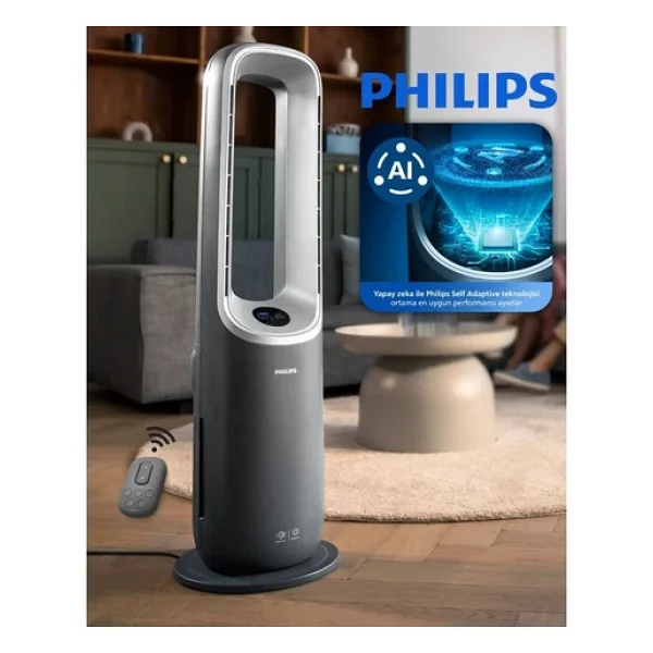 Philips 70 M2 Performanslı Akıllı Sensörlü Hava Temizleyici Ve Isıtıcı Havayı Temizlerken Ideal Oda Sıcaklığını Koruyan Otomatik Modlu Ve Sessiz Çalışan Ürün