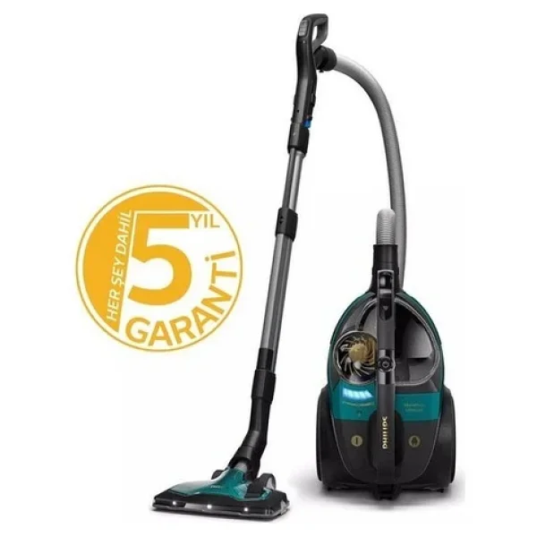 Philips Marathon Ultimate Torbasız Elektrikli Süpürge Powercyclone 10 Triactive Ultra LED Başlık - Görsel 5