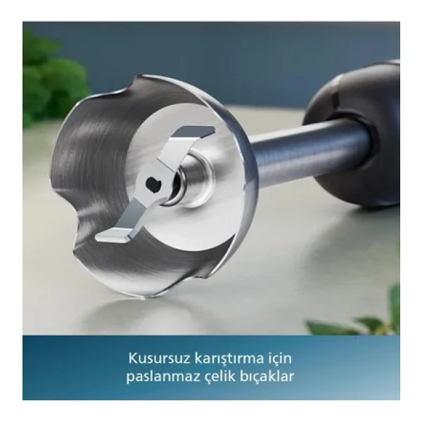 Philips El Blender Seti Mutfak Robotu Smotie- Doğrayıcı, Blender ,Çırpma Ve Karıştırma 1200w - Görsel 4