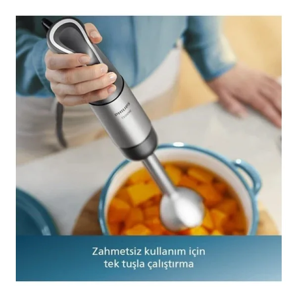Philips El Blender Seti Mutfak Robotu Smotie- Doğrayıcı, Blender ,Çırpma Ve Karıştırma 1200w - Görsel 7