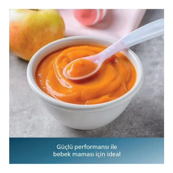Philips El Blender Seti Mutfak Robotu Smotie- Doğrayıcı, Blender ,Çırpma Ve Karıştırma 1200w - Görsel 8