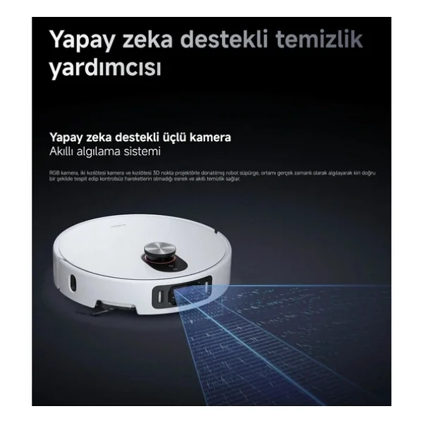 Xiaomi Vacuum 5 Pro Çöp İstasyonlu Akıllı Robot Süpürge - Görsel 7