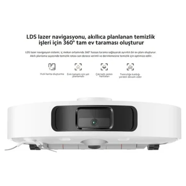 Xiaomi Robot Vacuum X20 Plus Çöp İstasyonlu Akıllı Robot Süpürge - Görsel 9