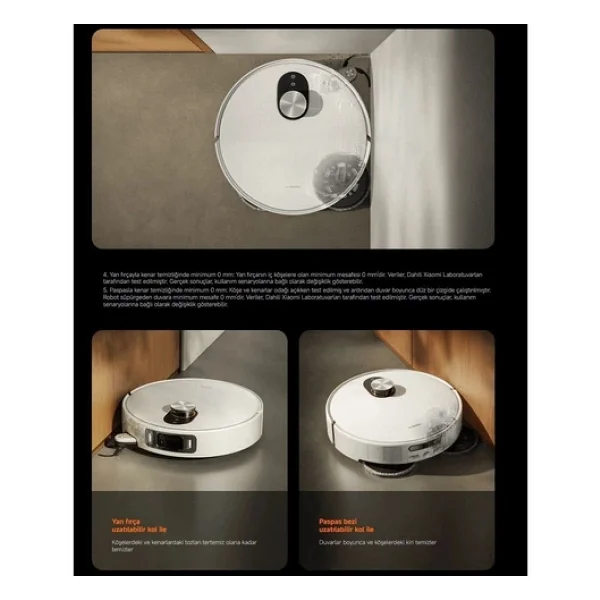 Xiaomi Vacuum 5 Pro Çöp İstasyonlu Akıllı Robot Süpürge - Görsel 9