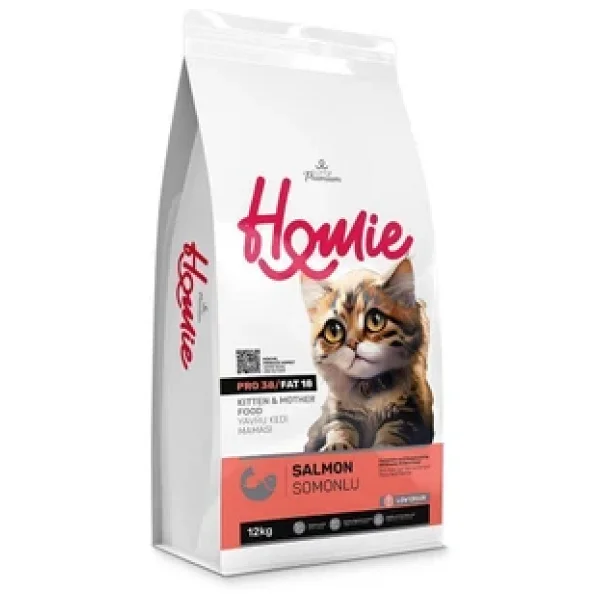 Homie Somonlu 12 Kg Anne Ve Yavru Kedi Maması - Görsel 4