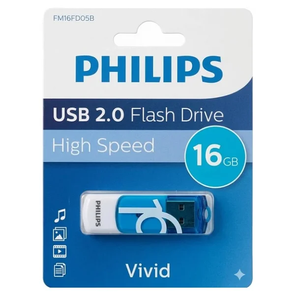 Philips 16 GB Vivid Edition Fm16fd05b USB Bellek - Görsel 5