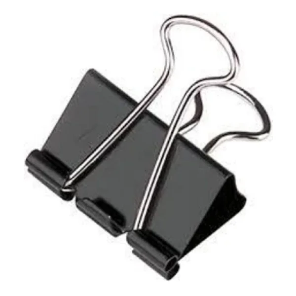 Linea Binder Clips 51 Mm Mandal Klips Siyah Renk Metal 12 Li Kutu - Görsel 3