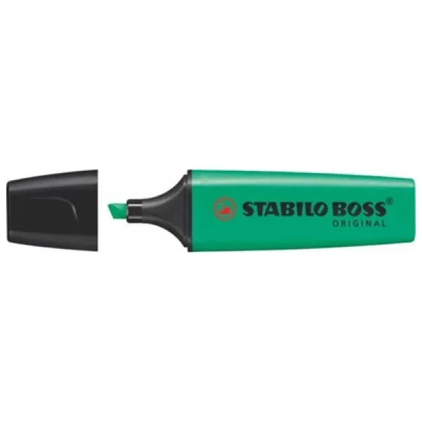 Stabilo Boss Original Turkuaz Fosforlu Kalem - Görsel 6