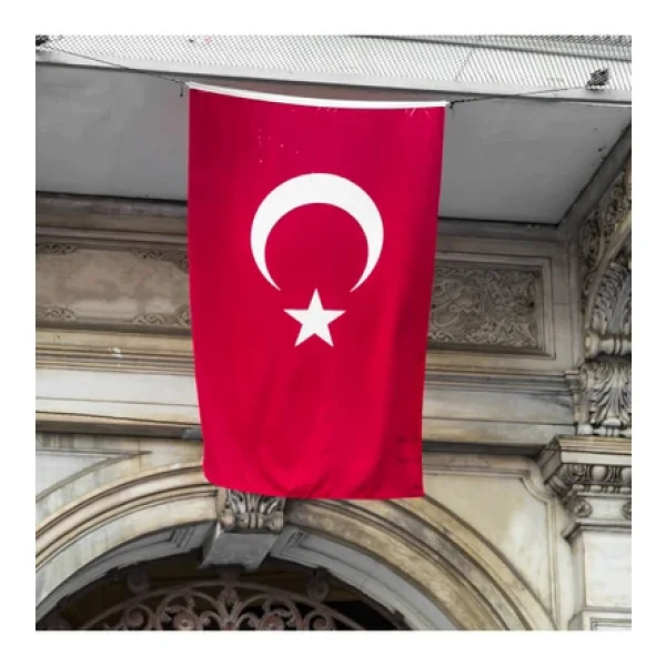 Türk Bayrağı 120x180 Cm Alpaka Kumaş - Görsel 6