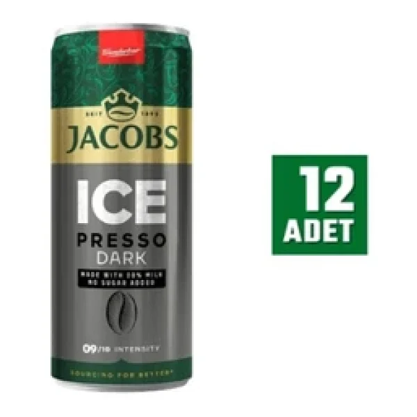 Jacobs Icepresso Dark Soğuk Kahve 250 Ml X 12 Adet - Görsel 4