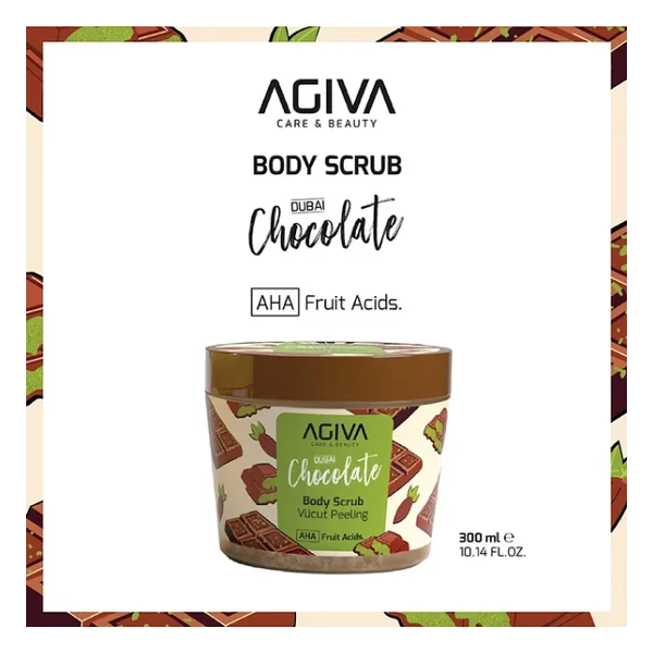 Agiva Care & Beauty Dubai Chocolate 300 Ml Vücut Peeling - Görsel 2