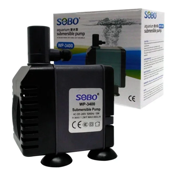 Sobo Wp-3400 880 Lt/S Sump Kafa Motoru - Görsel 3