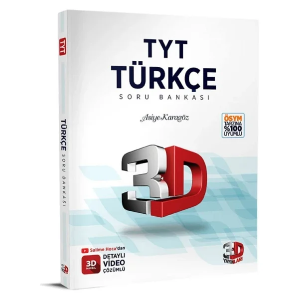 3d Yayınları Tyt Türkçe Soru Bankası - Görsel 6