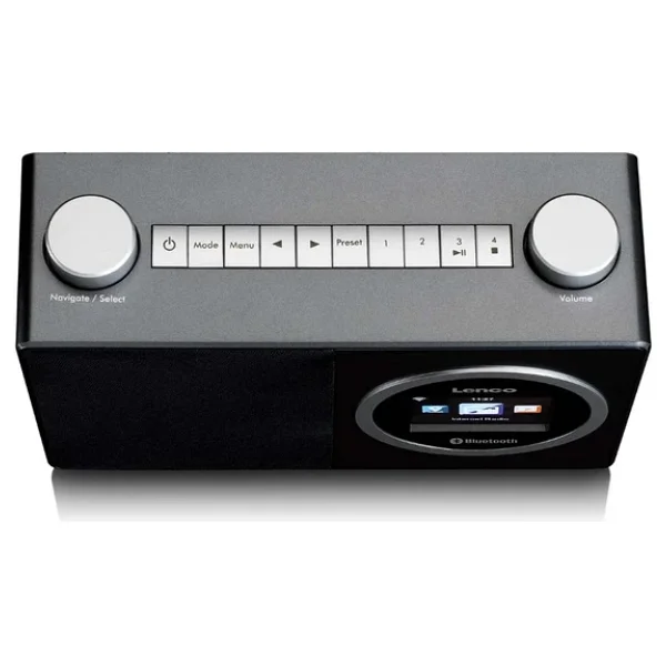 Lenco Dır-70bk - Renkli Ekranlı Ve Bluetooth Özellikli Internet Radyosu - Siyah - Görsel 4
