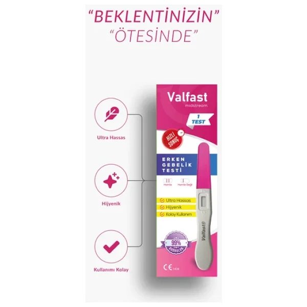 Erken Gebelik Testi Hızlı Hamilelik Testi 2 Adet (Gizli Gönderim) - Görsel 5