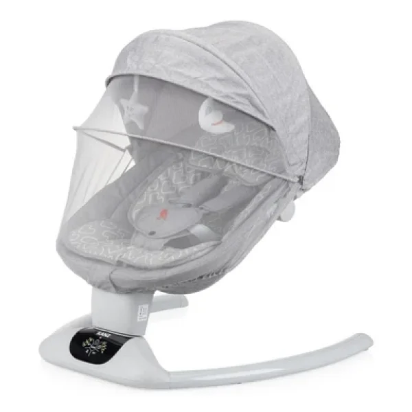 Kanz Starling Gri Elektrikli Ana Kucağı 0-9 Kg Kapasite 3 Noktalı Emniyet Kemeri Özellikli - 400 A - Görsel 6