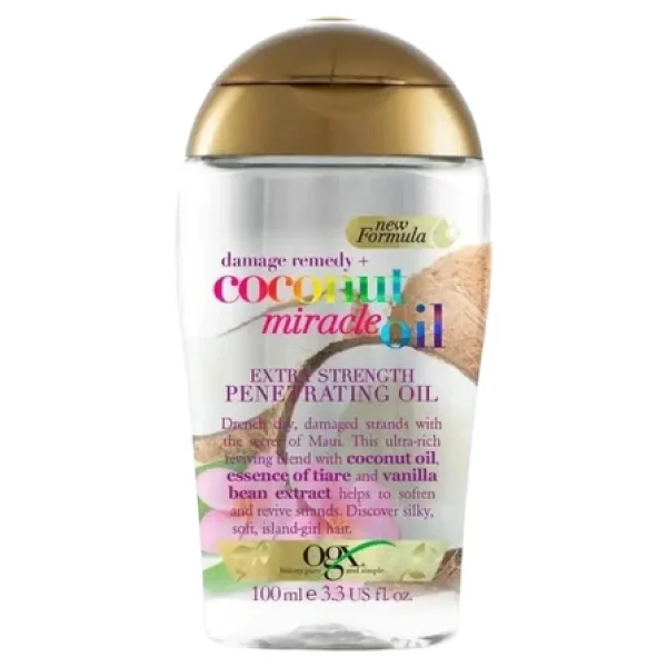 Ogx Coconut Miracle Oil 100 Ml Saç Bakım Yağı - Görsel 5