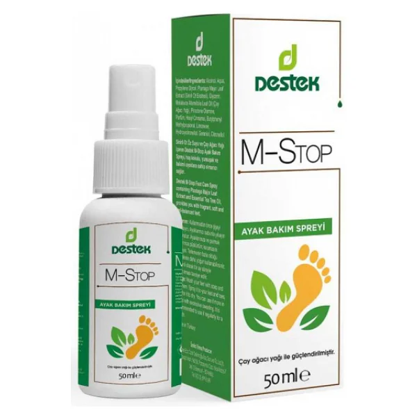 Destek M-Stop Mantar Ayak Bakım Spreyi 50 Ml - Görsel 4