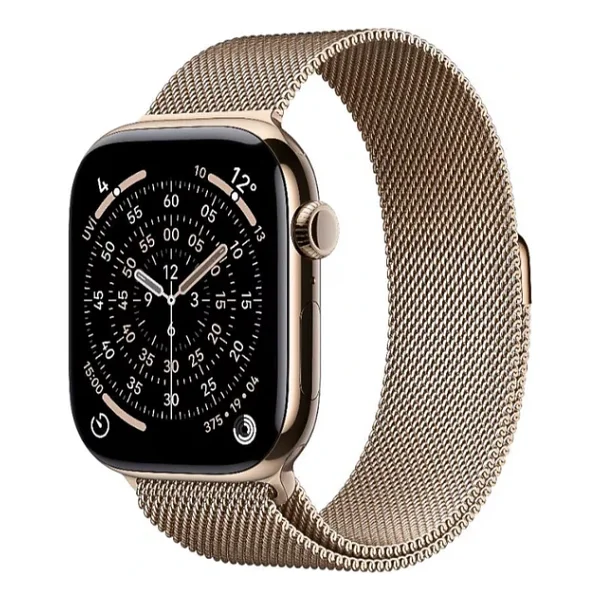 Apple Watch Series 11 GPS + Cellular 46mm Titanyum Kasa Ve Milano Loop Akıllı Saat - Görsel 2