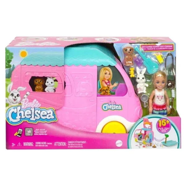 Barbie Chelsea'nin Yeni Karavanı Hnh90 - Görsel 5