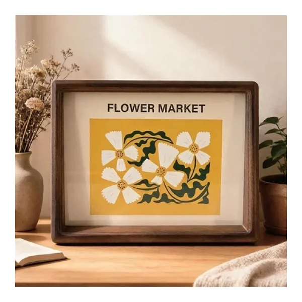 Mien Ahşap Kahverengi Dikdörtgen Çerçeve 20x15 Cm - Görsel 3