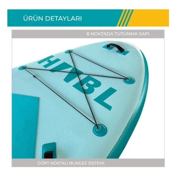 Habl 140x457x20 Cm Şişme Sup Board - Görsel 5