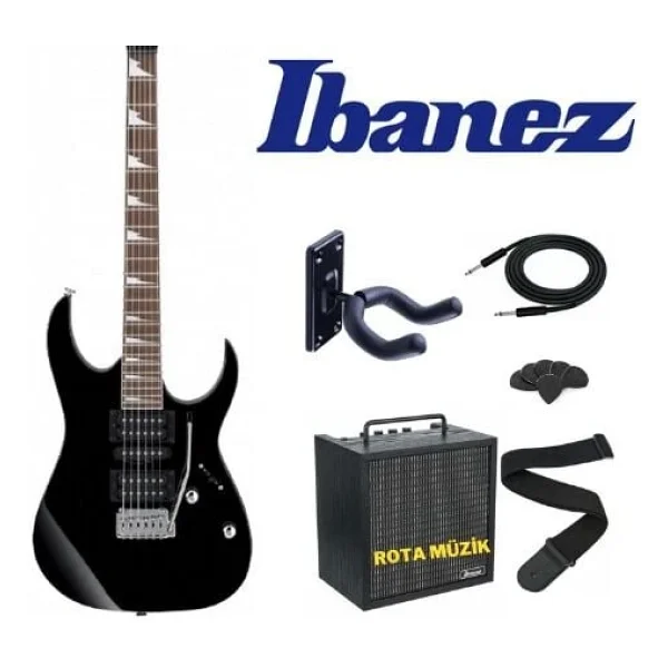 Ibanez Grg170dx-Bkn Gıo Rg Serisi Black Night Elektro Gitar - Görsel 3