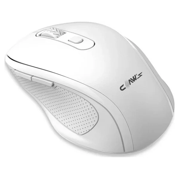 Claws Genius V2 Beyaz Ergonomik Optik Kablosuz Mouse - Görsel 2