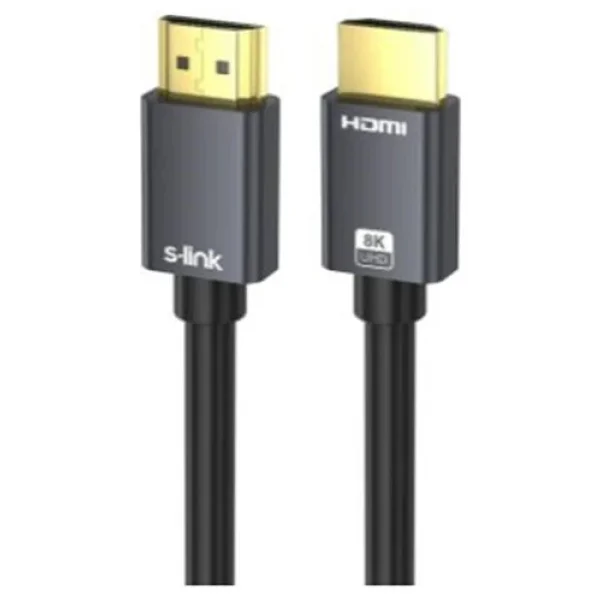 S-Link Sl-Hm8k03 Hdmı To Hdmı 3m V2.1 8k60 Hz 4K 120hz Kablo - Görsel 3