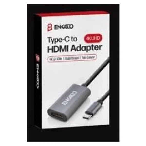 Enkado Ekd-Tp41 Type-C To Hdmı 4K-2k 30hz Adaptör - Görsel 6